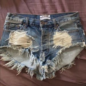 One teaspoon ROLLERS shorts size 26